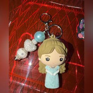 Bridgerton Daphne Handmade Sparkly Beaded Keychain